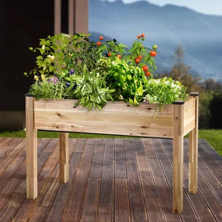 CEDARCRAFT SELF-WATERING CEDAR PLANTER