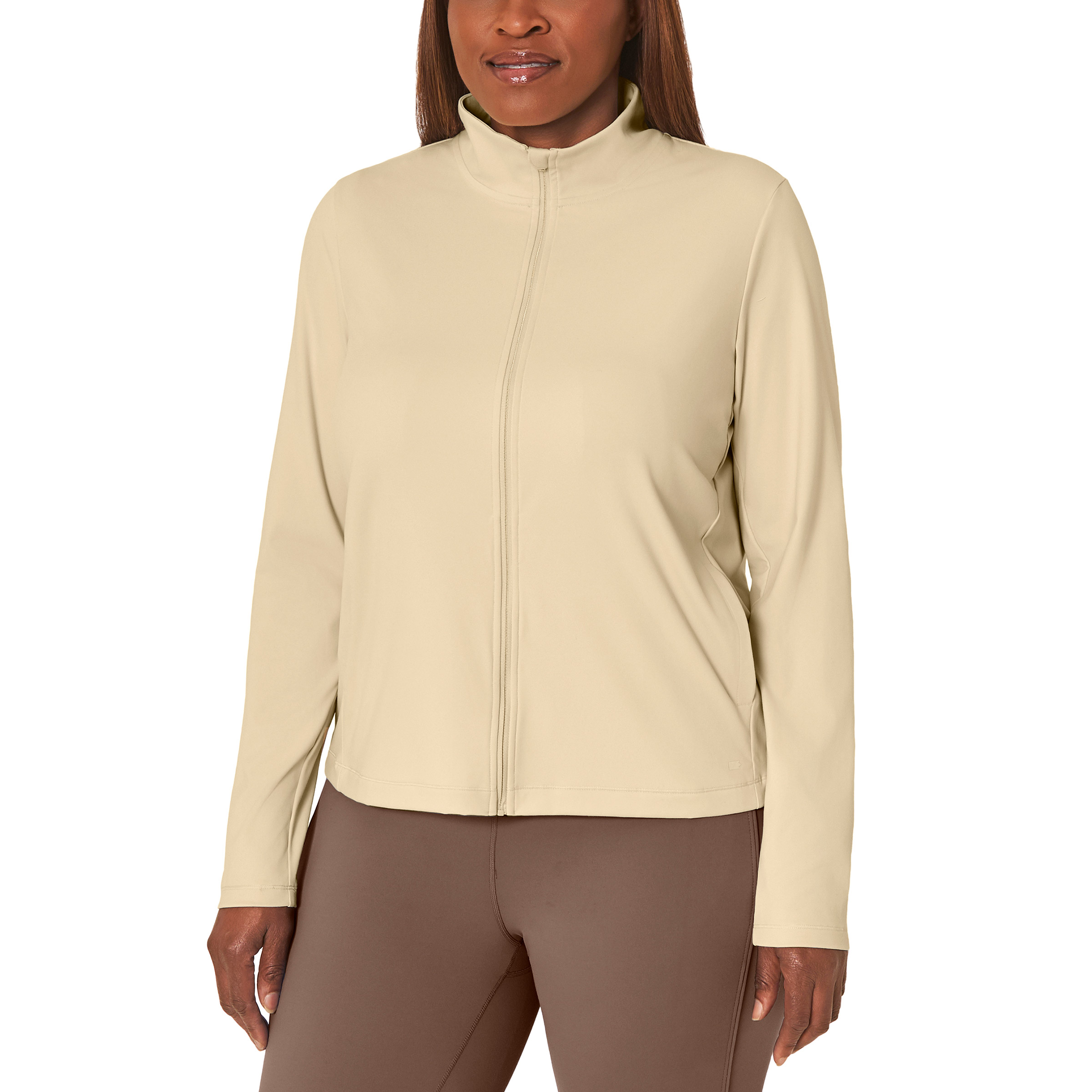 Mondetta Women's Ultra-Soft Full-Zip Yoga Jacket | Costco