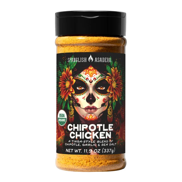 SPANGLISH ORGANIC CHIPOTLE CHICKEN 11.9 OZ