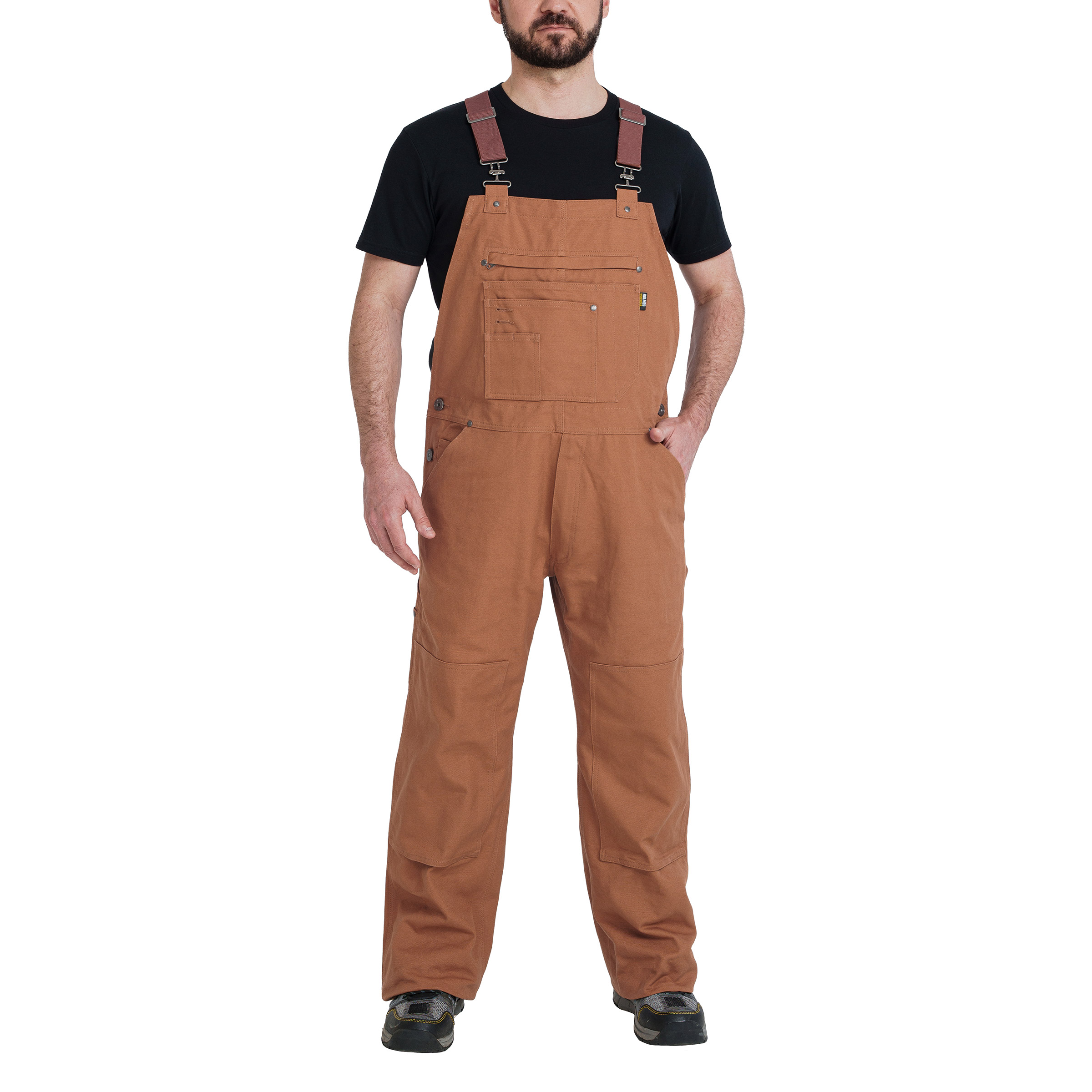 Holmes Workwear Men's Canvas Bib Overall