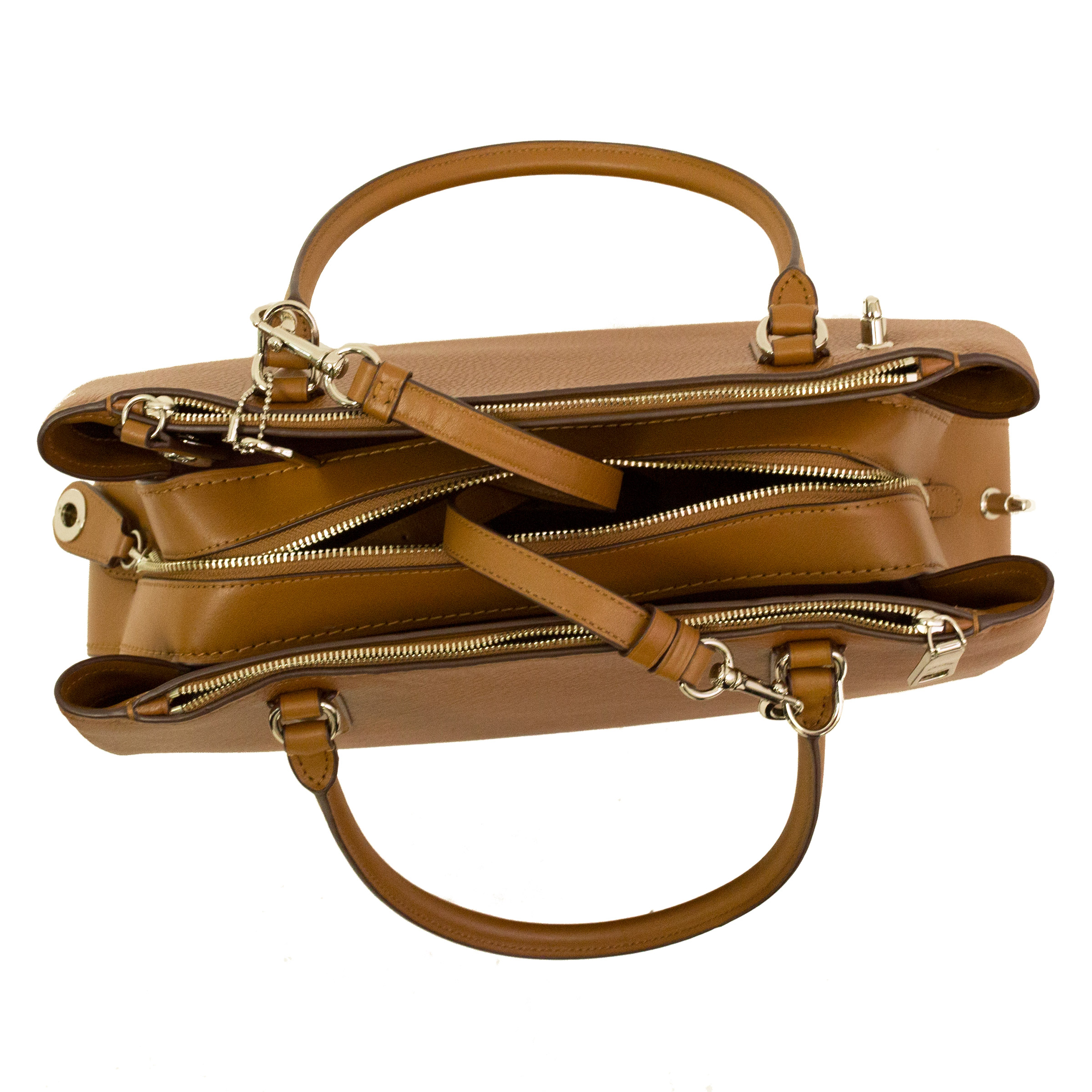 Coach Brooklyn 34 Satchel, Saddle | Costco