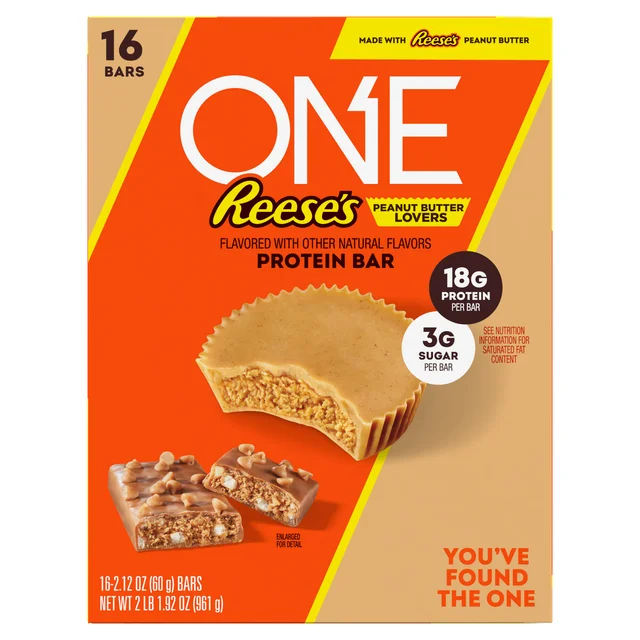 REESE'S ONE PEANUT BUTTER LOVERS 16/2.12 OZ (2.12 LB)