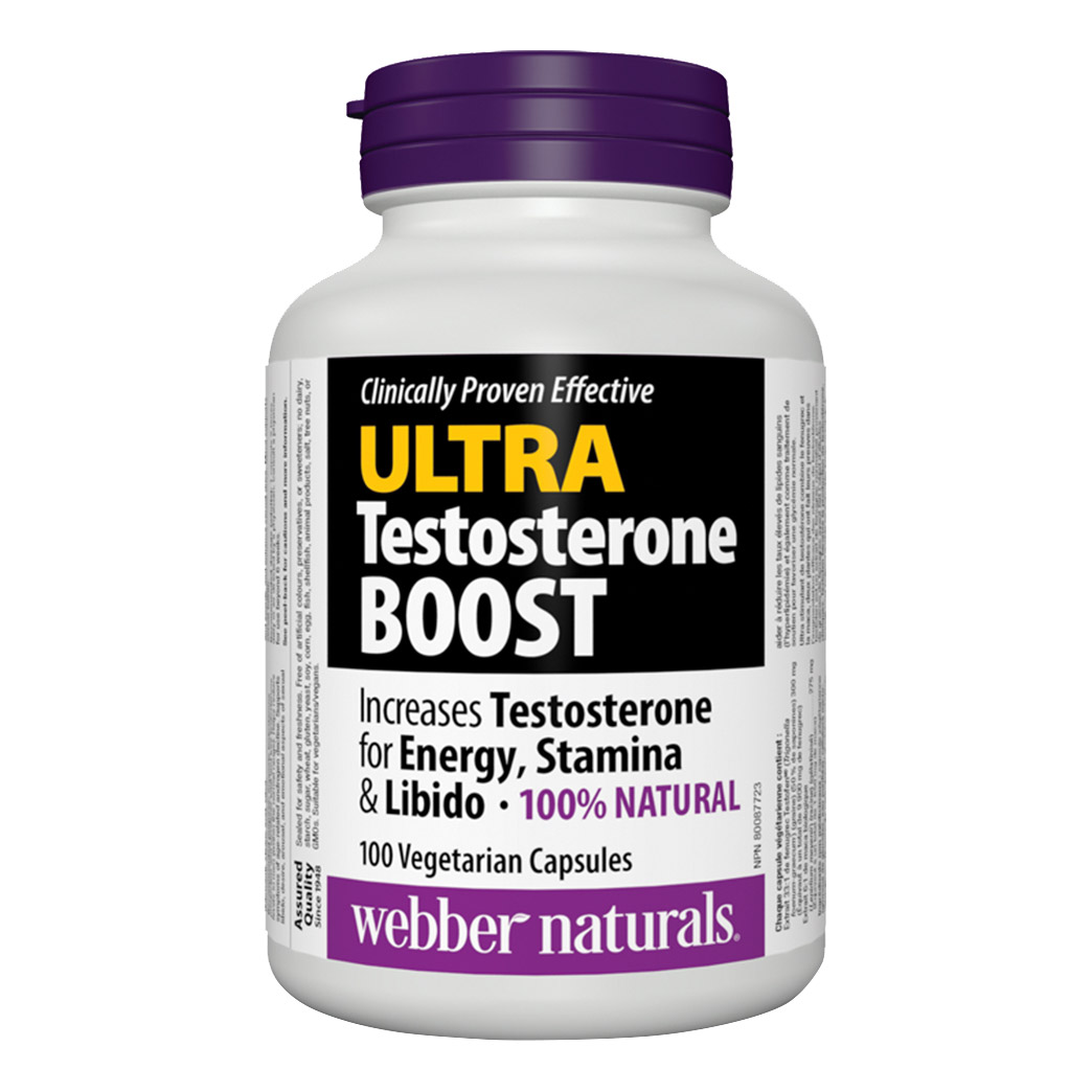 webber naturals Ultra Testosterone Boost - 100 vegetarian capsules