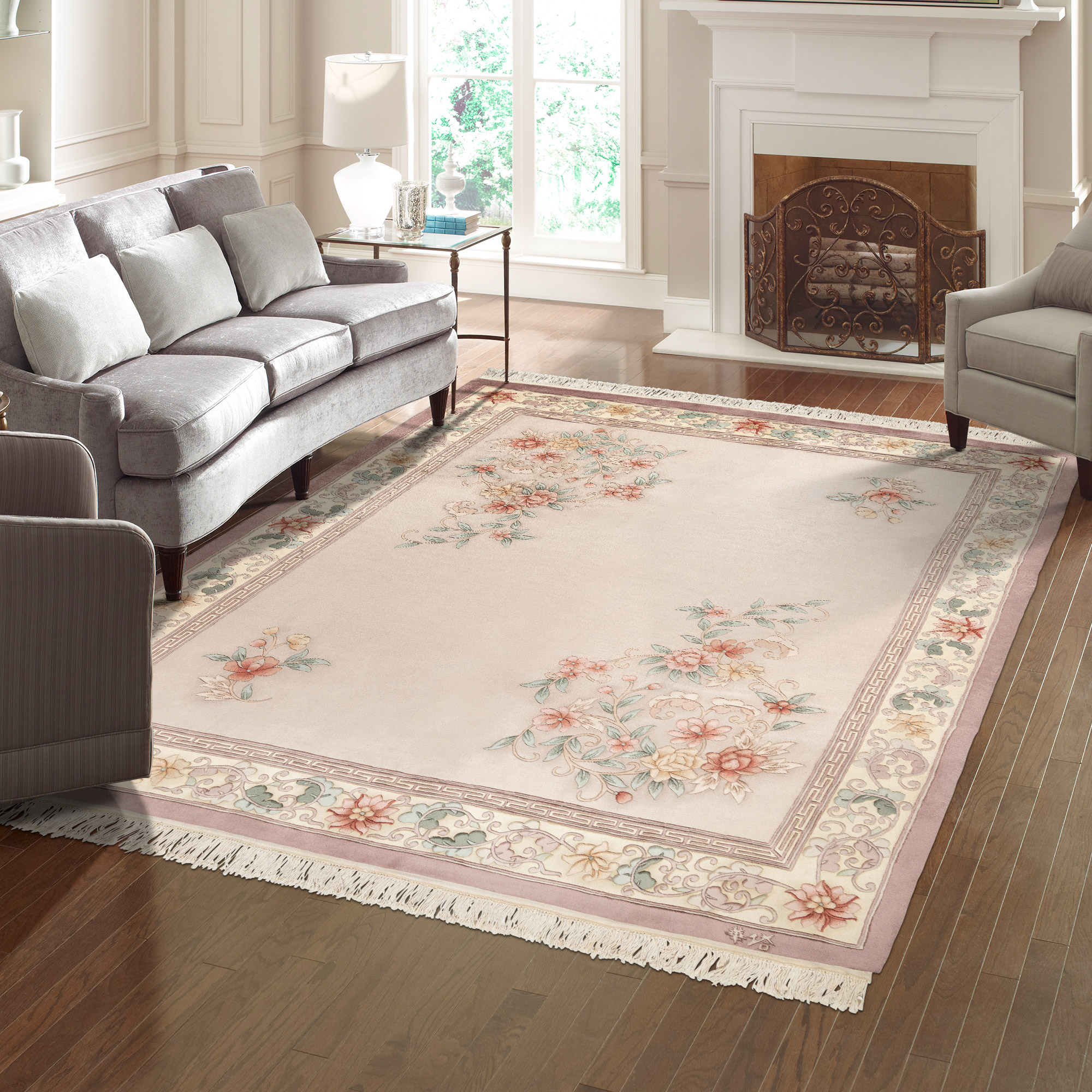 Pagoda Hand Knotted Rug Collection  Thomas