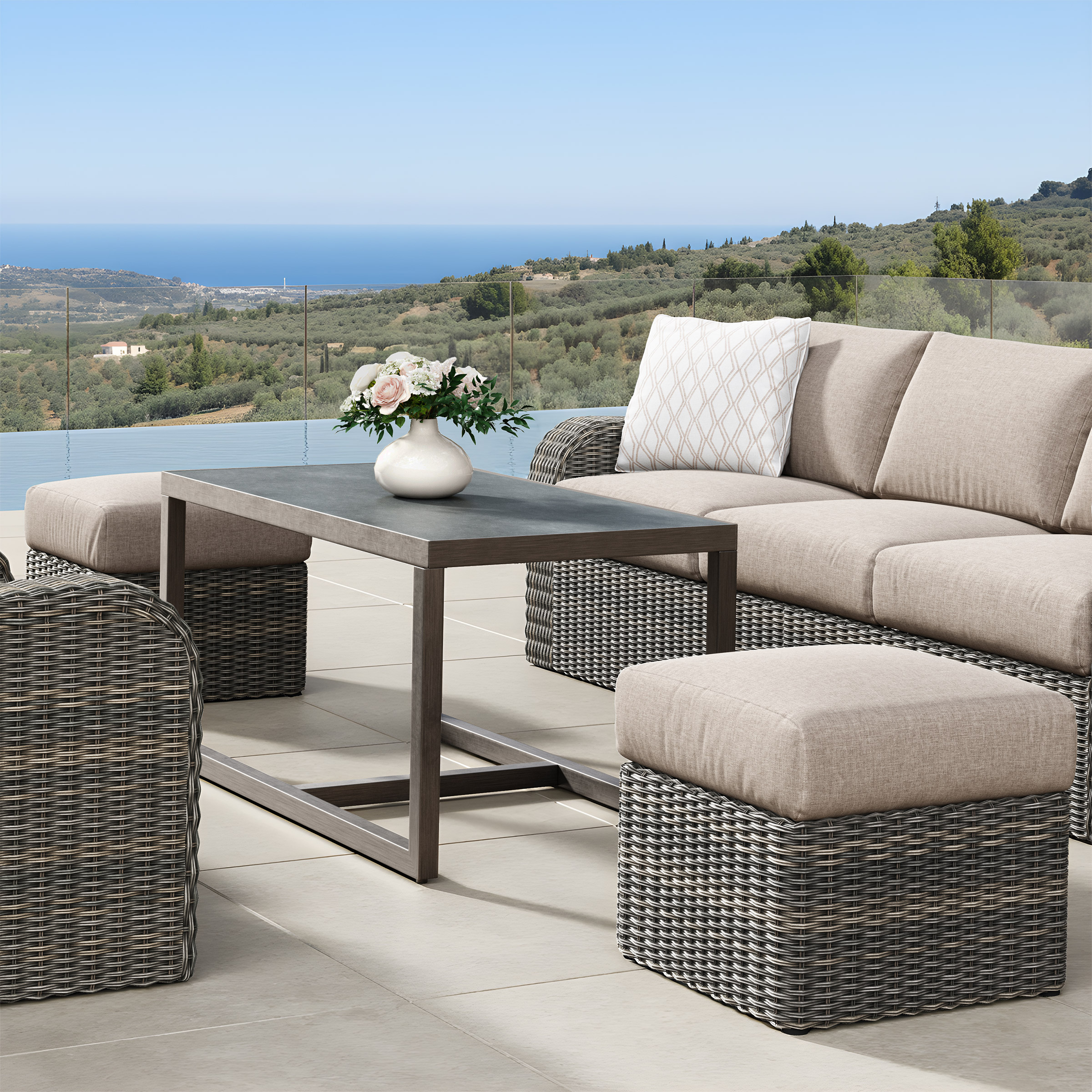 Veranda Classics Durham 6-piece Outdoor Patio Seating Set | Costco