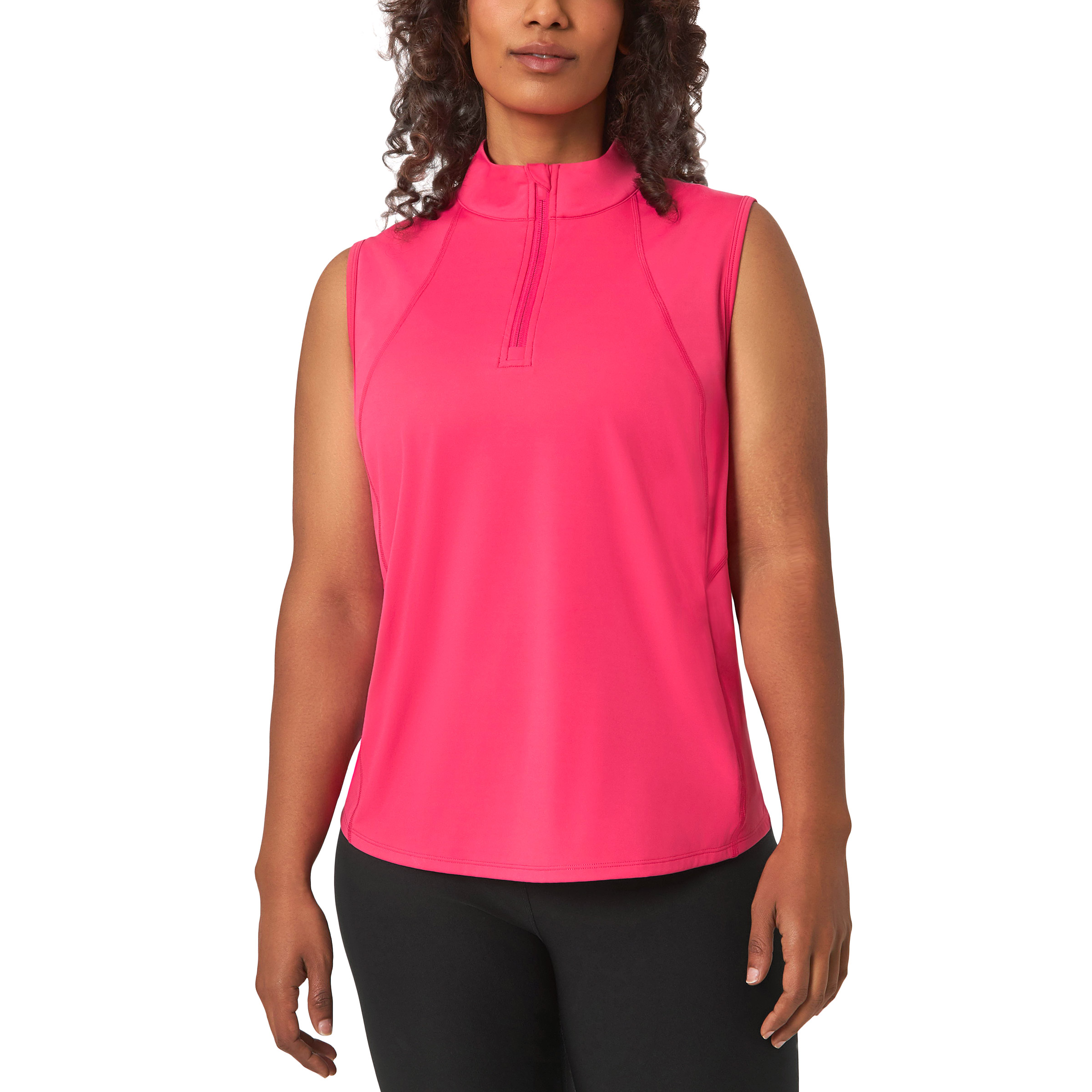 Mondetta Women's Half Zip Sleeveless Tank | Costco