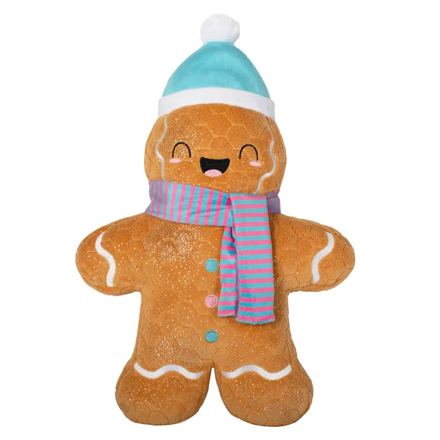 FRINGE PLUSH HOLIDAY DOG TOYS