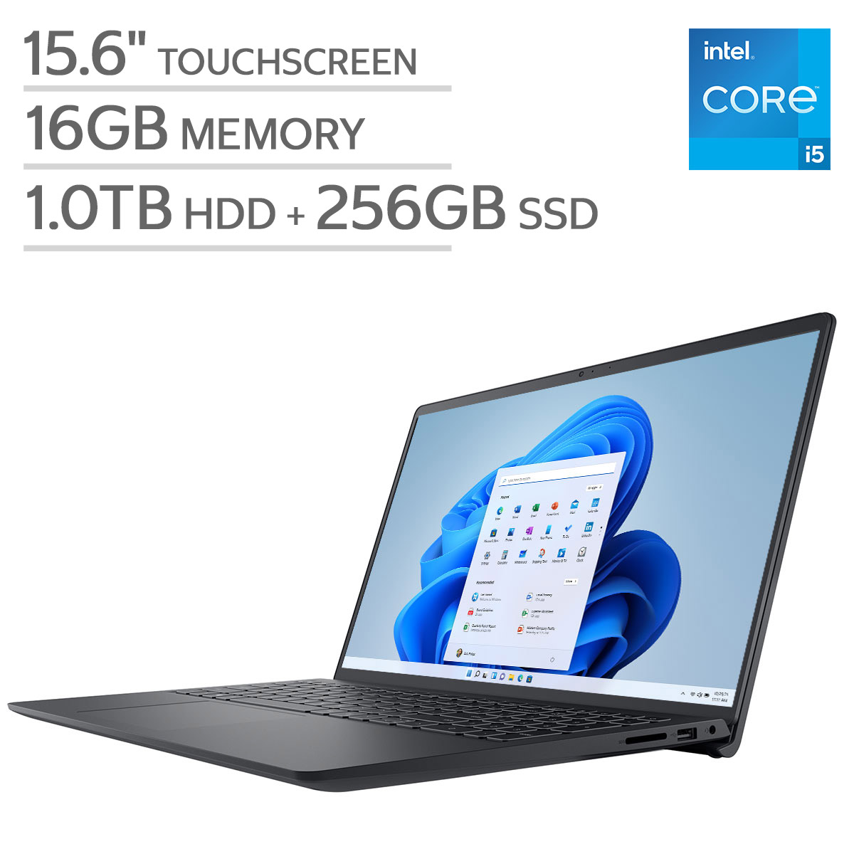 Dell Inspiron 15 Touchscreen Laptop - 11th Gen Intel Core i5