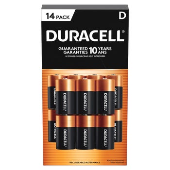 Duracell Alkaline Batteries D