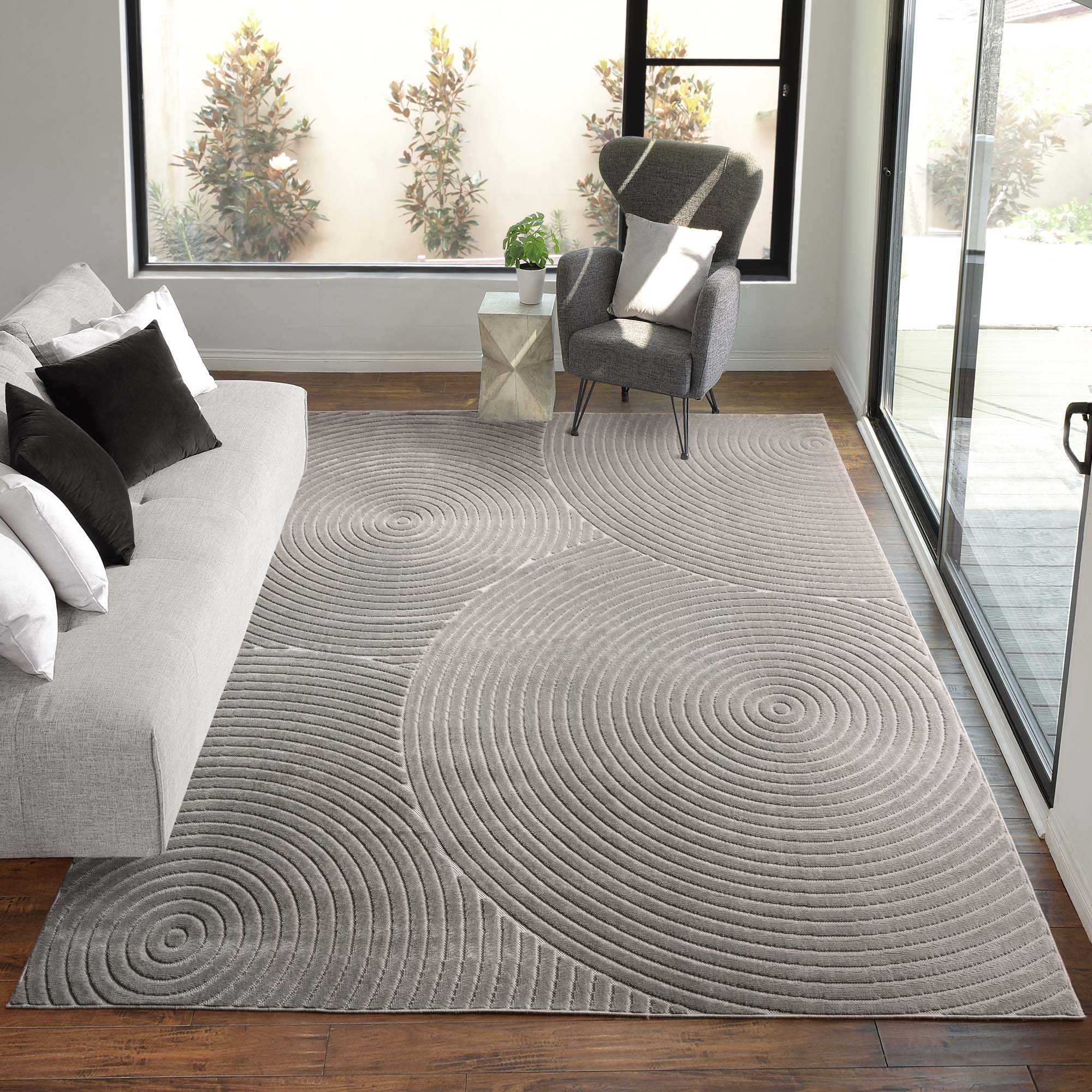 Camden Rug Collection, Giyu Grey | Costco