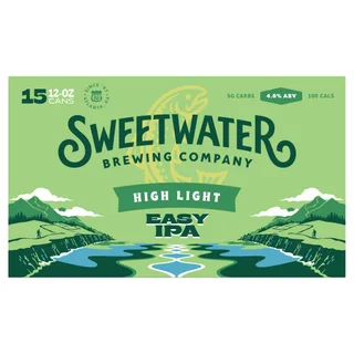SWEETWATER HIGH-LIGHT SESSION IPA 15 / 12 OZ CANS