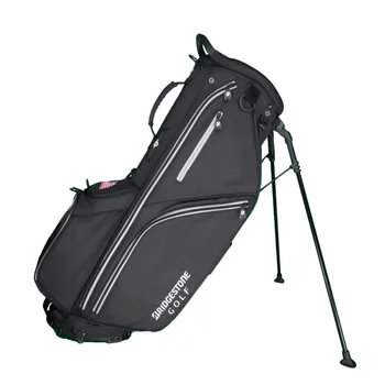 1 Division Bridgestone Black Foldable Pencil Golf Clubs Bag 1 Division Bridgestone Black Foldable Pencil Golf Clubs Bag