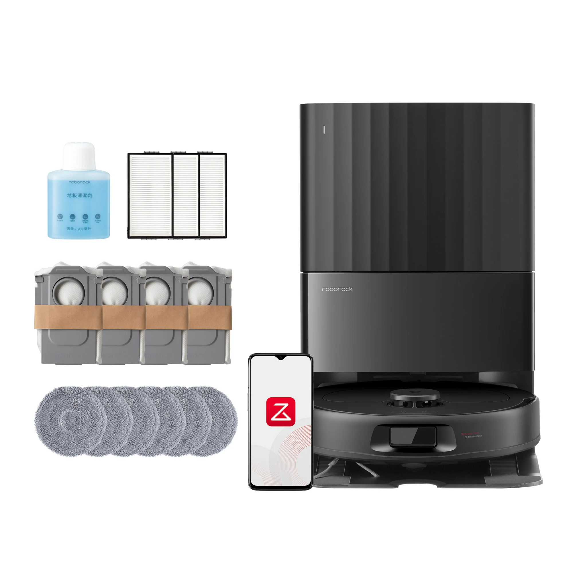 Roborock QX Revo PLUS Robot Vacuum and Mop with Multifunctional Dock 3.0