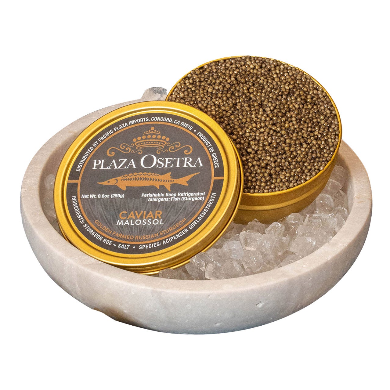 Plaza Golden Osetra Caviar, 8.8 oz | Costco