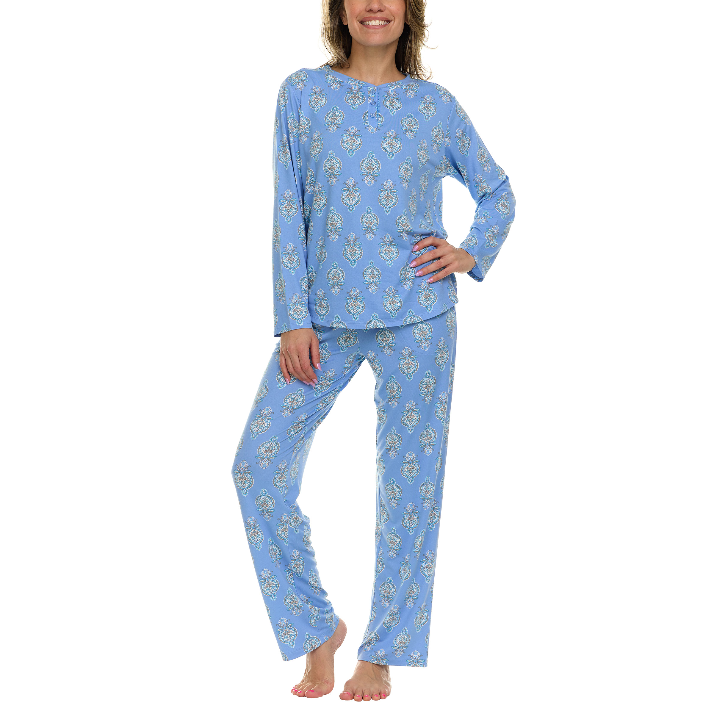 Pyjama deux pièces vert à rayures, enfant | Souris Mini - Souris Mini