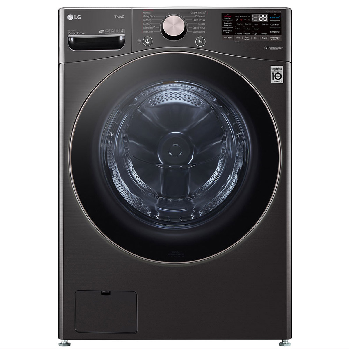 LG 4.5 cu. ft. Ultra Large Capacity Wi-Fi Enabled Front Load Washer with TurboWash 360° and Built-In Intelligence