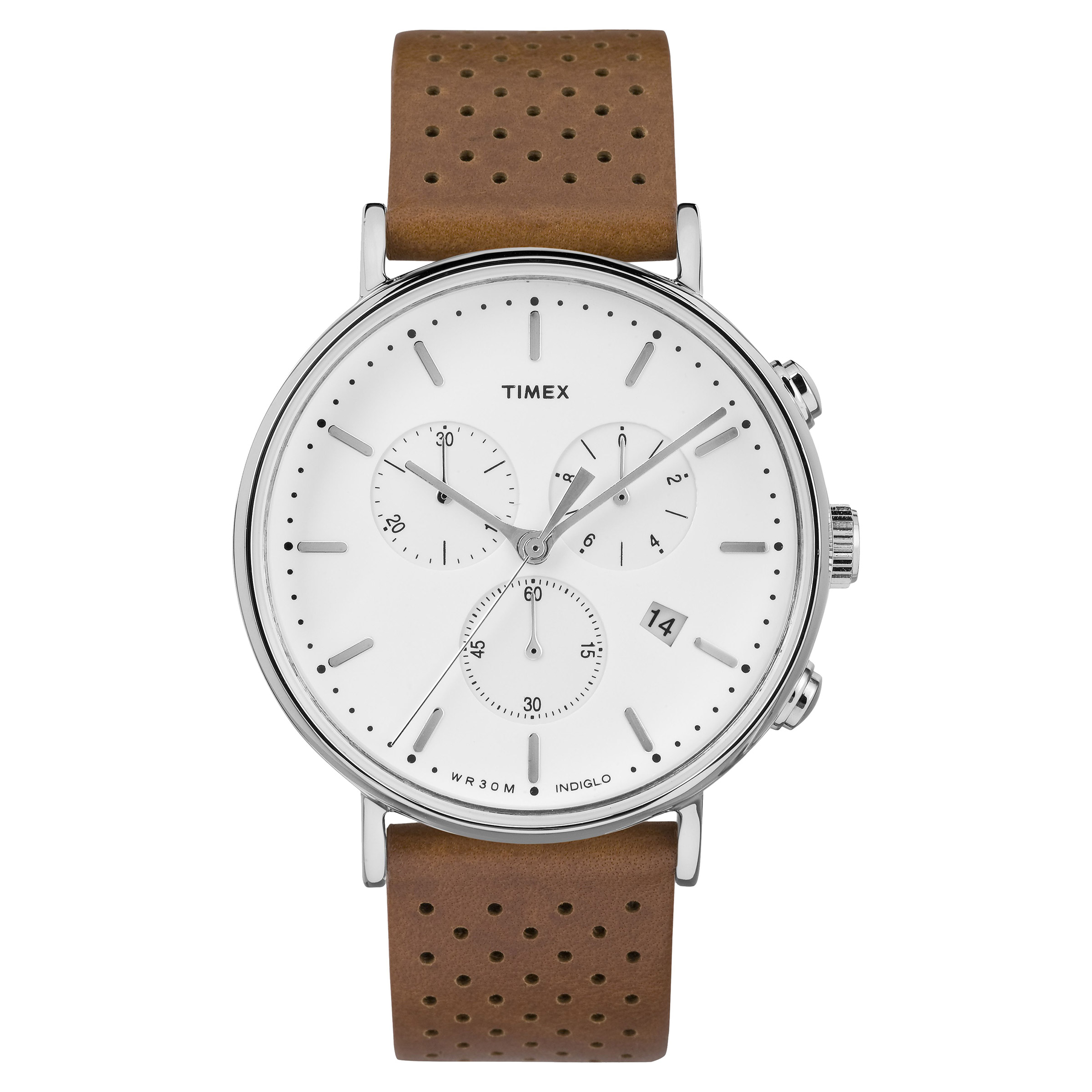 Timex Fairfield White Dial Men's Watch