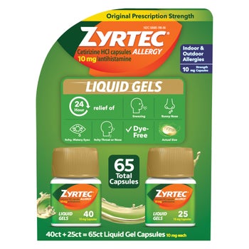 Zyrtec Liquid Gels