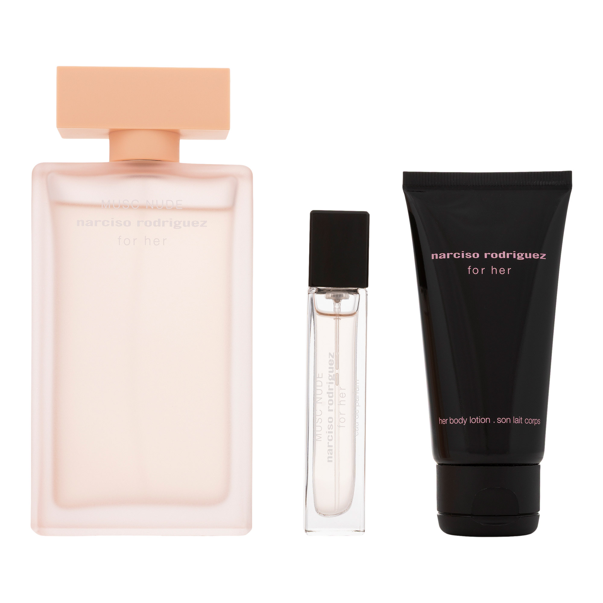 Narciso Rodriguez Musc Nude Gift Set for Women, Eau de parfum