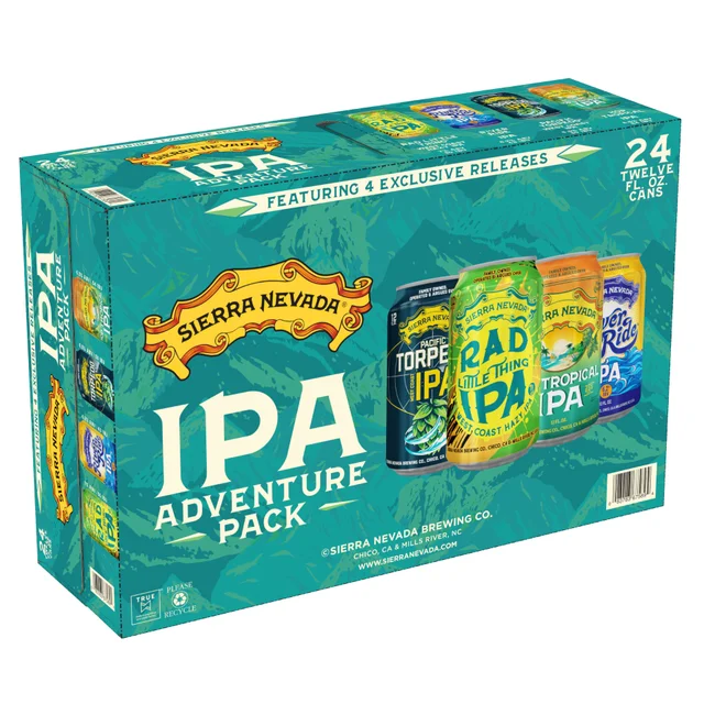 SIERRA NEVADA IPA ADVENTURE PACK CHICO 24/12OZ CAN