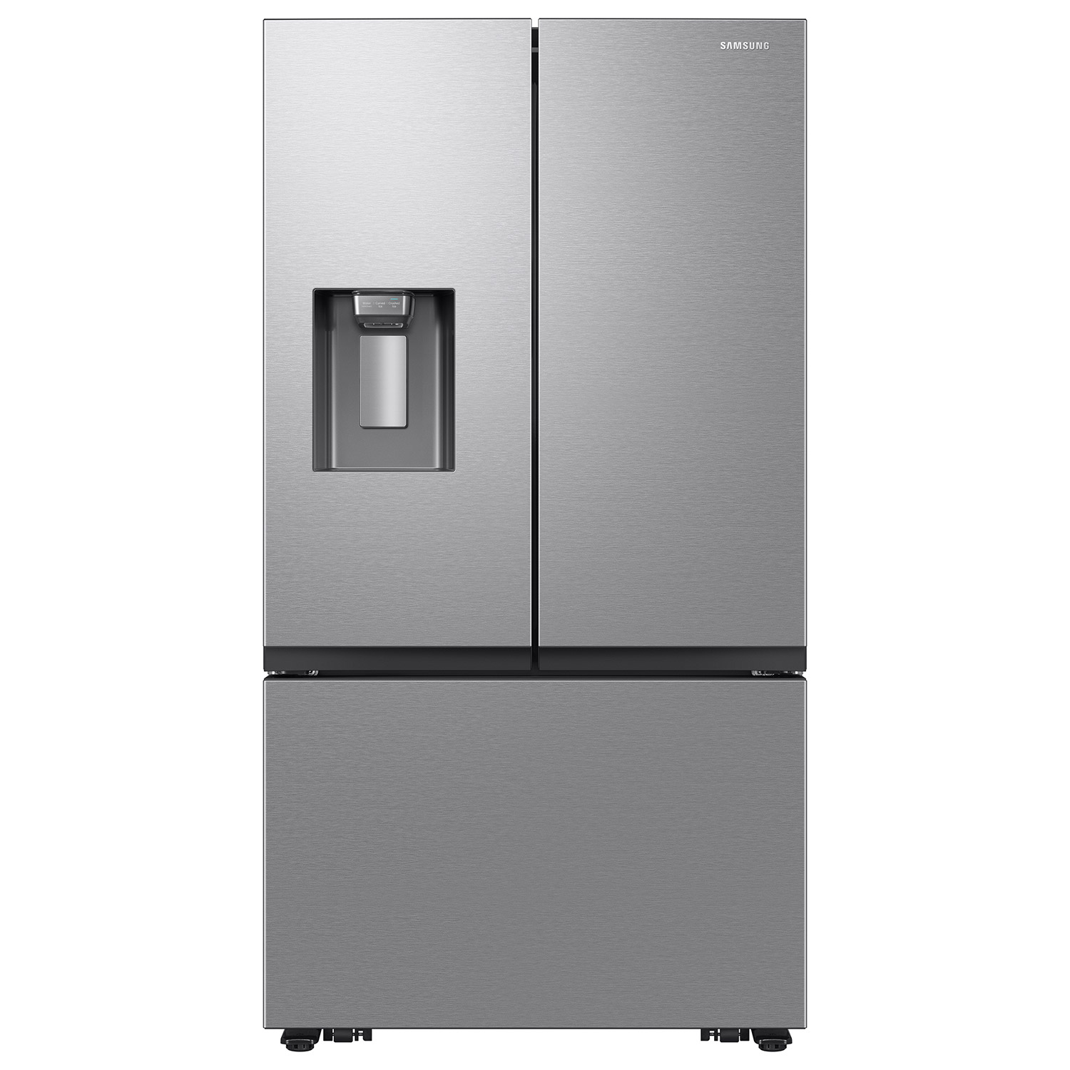 Samsung 26 cu. ft. Mega Capacity Counter Depth 3-Door French Door Refrigerator with External Water and Ice Dispenser