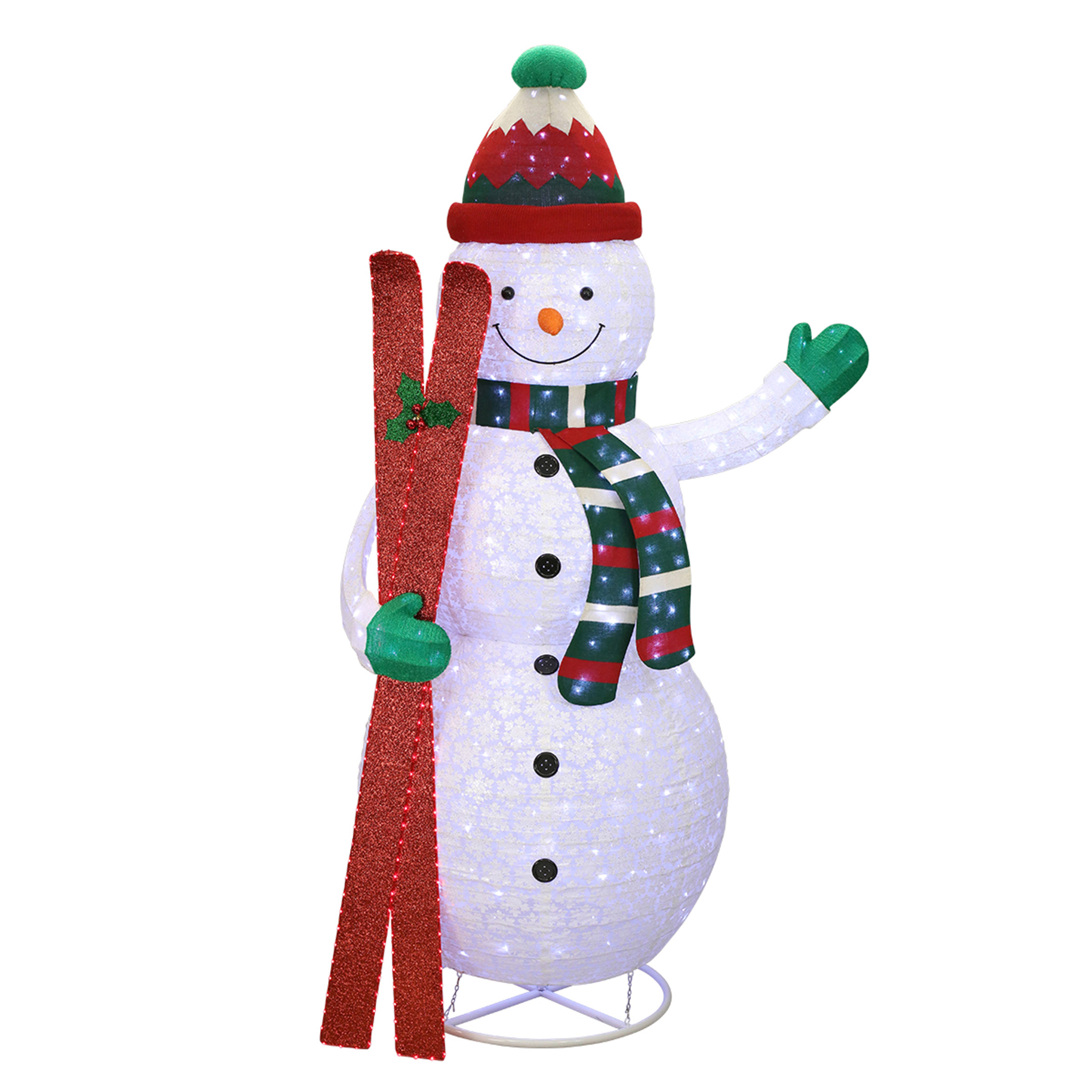 2.74 m (9 ft.) Snowman with Twinkle Lights | Costco