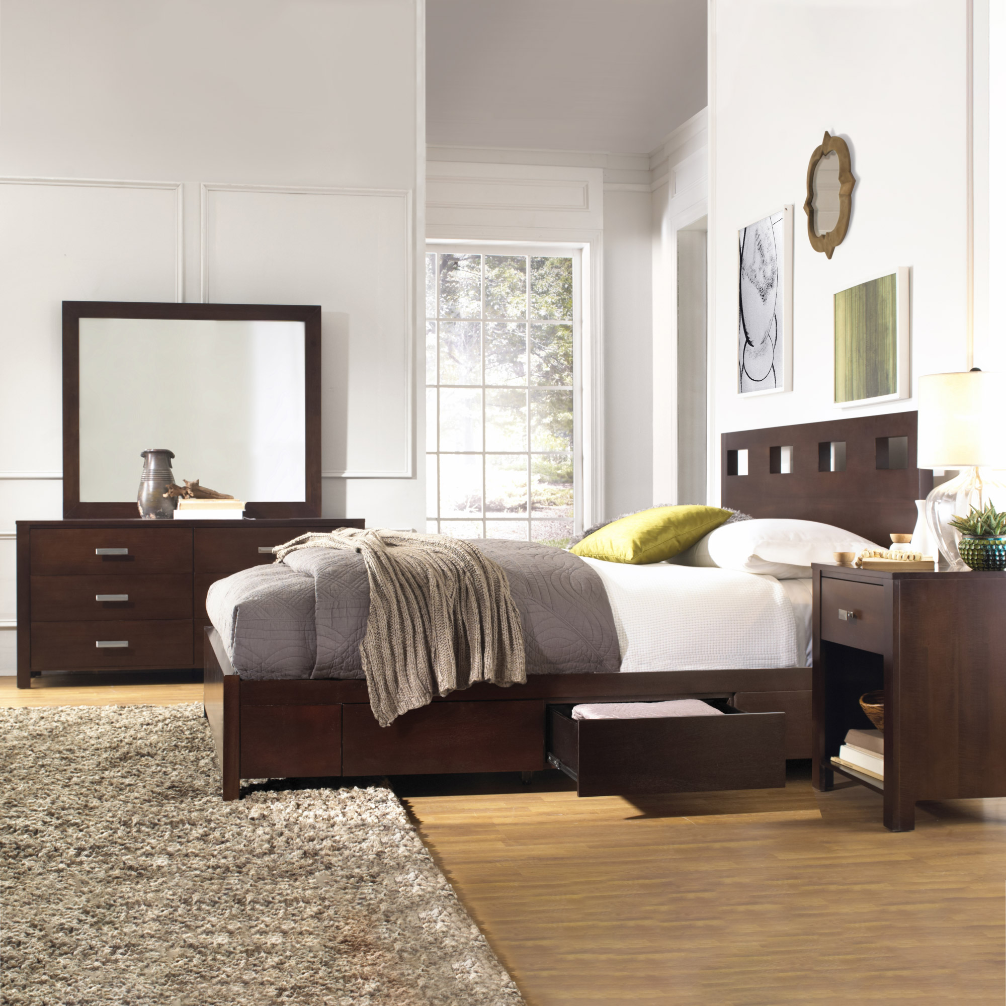 journal standard PAXTON ベッド Paxton King Storage Bed | Costco
