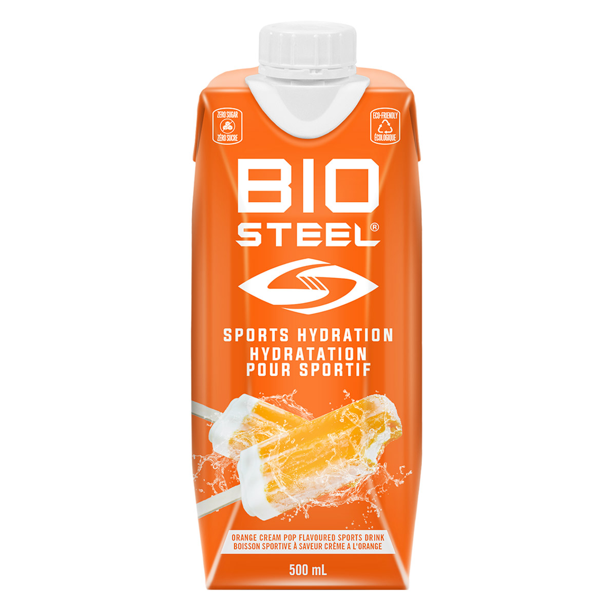 BioSteel Orange Cream Pop Sport Drink, 12 x 500 mL | Costco
