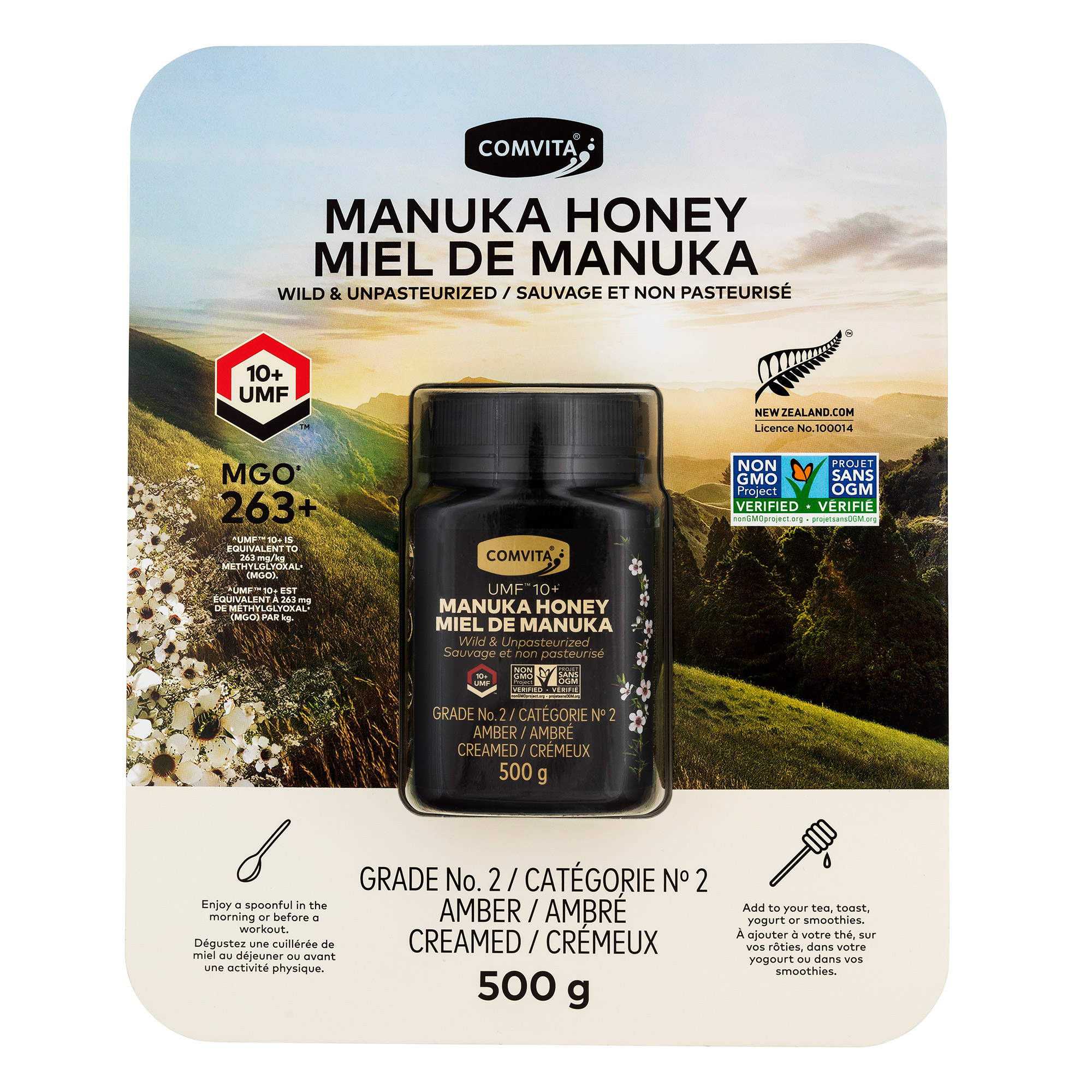 Comvita UMF 10+ Manuka Honey, 500 g