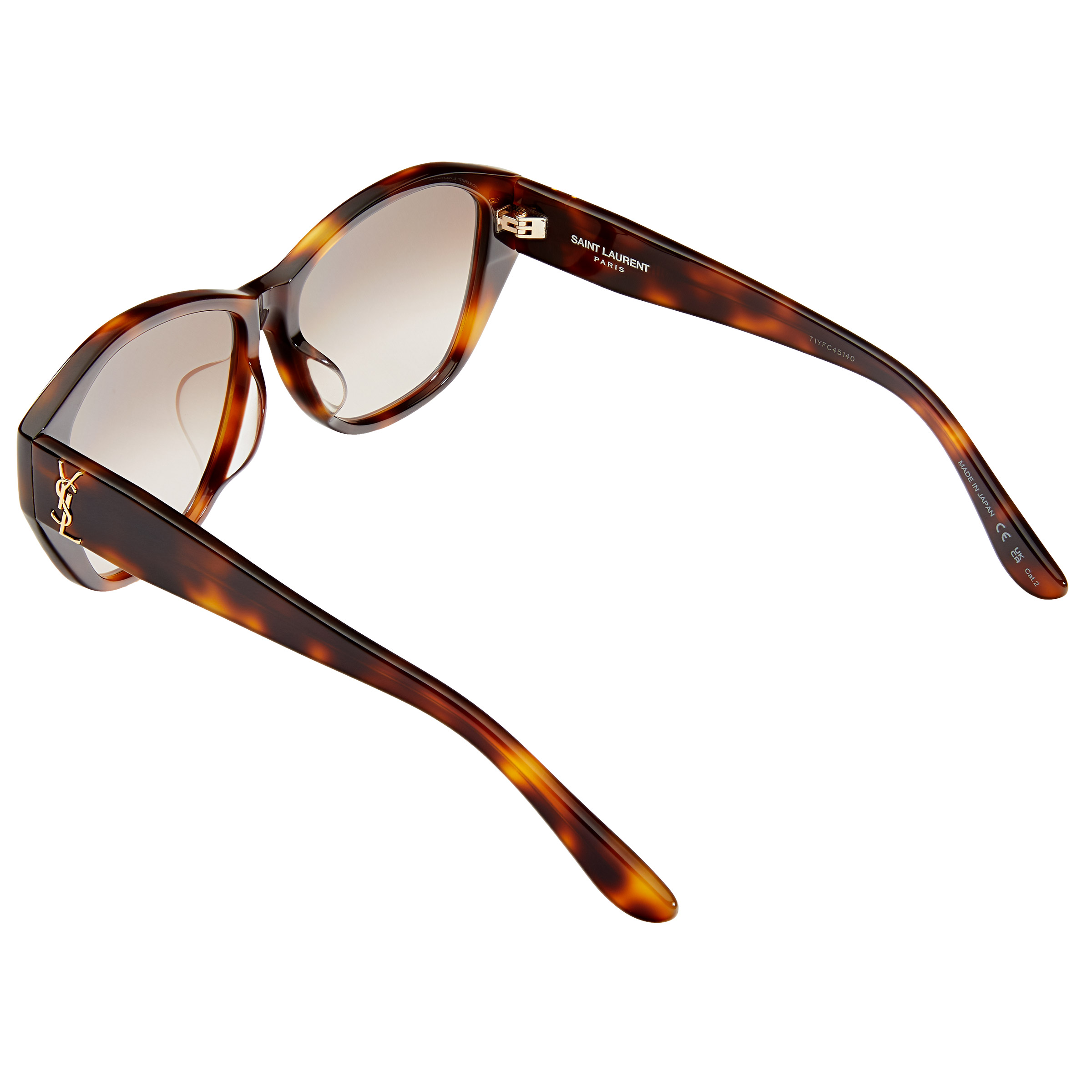 Saint Laurent SLM8FN Havana Brown Sunglasses | Costco display picture 3