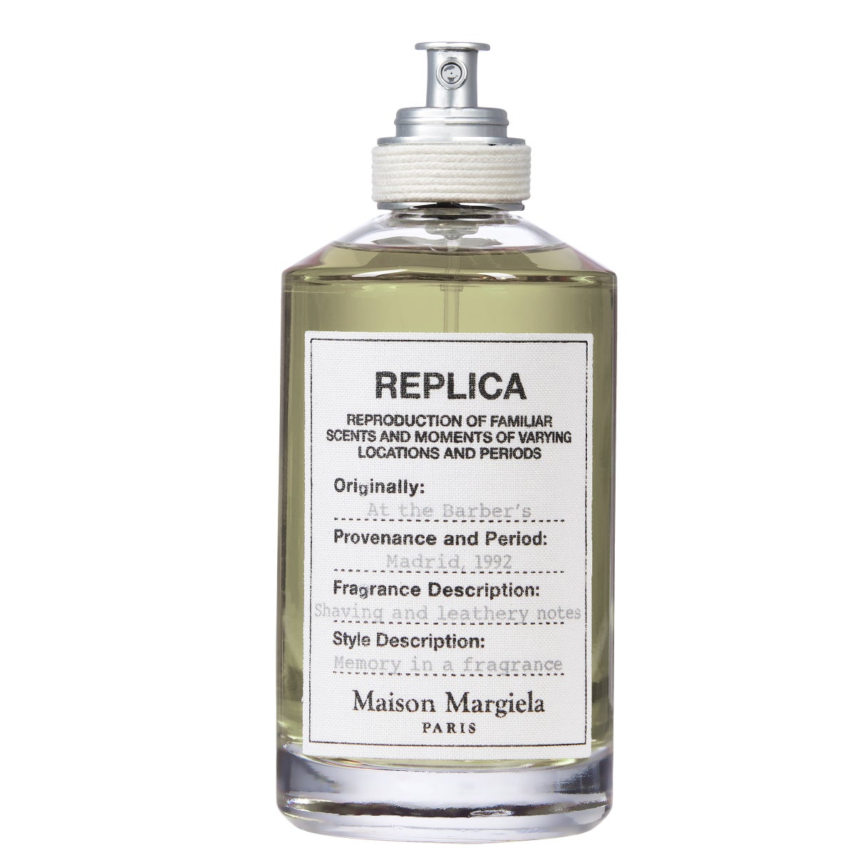 Maison Margiela Replica At the Barber's Eau de Toilette, 3.4 Maison Margiela Replica At the Barber's Eau de Toilette, 3.4