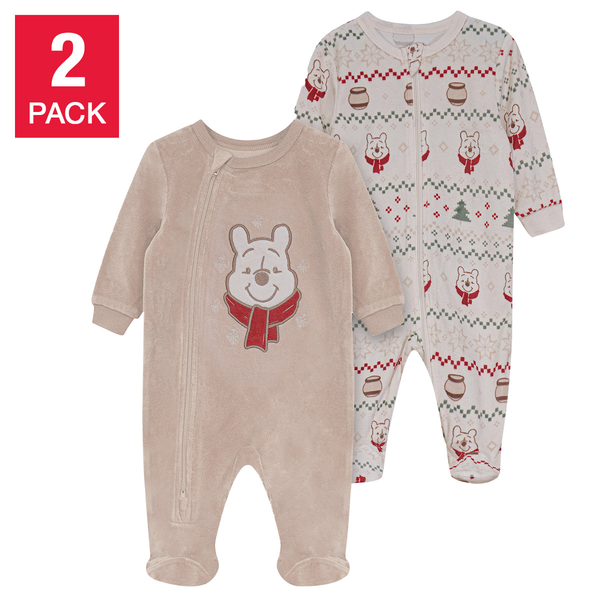Disney Velour Sleeper, 2-pack