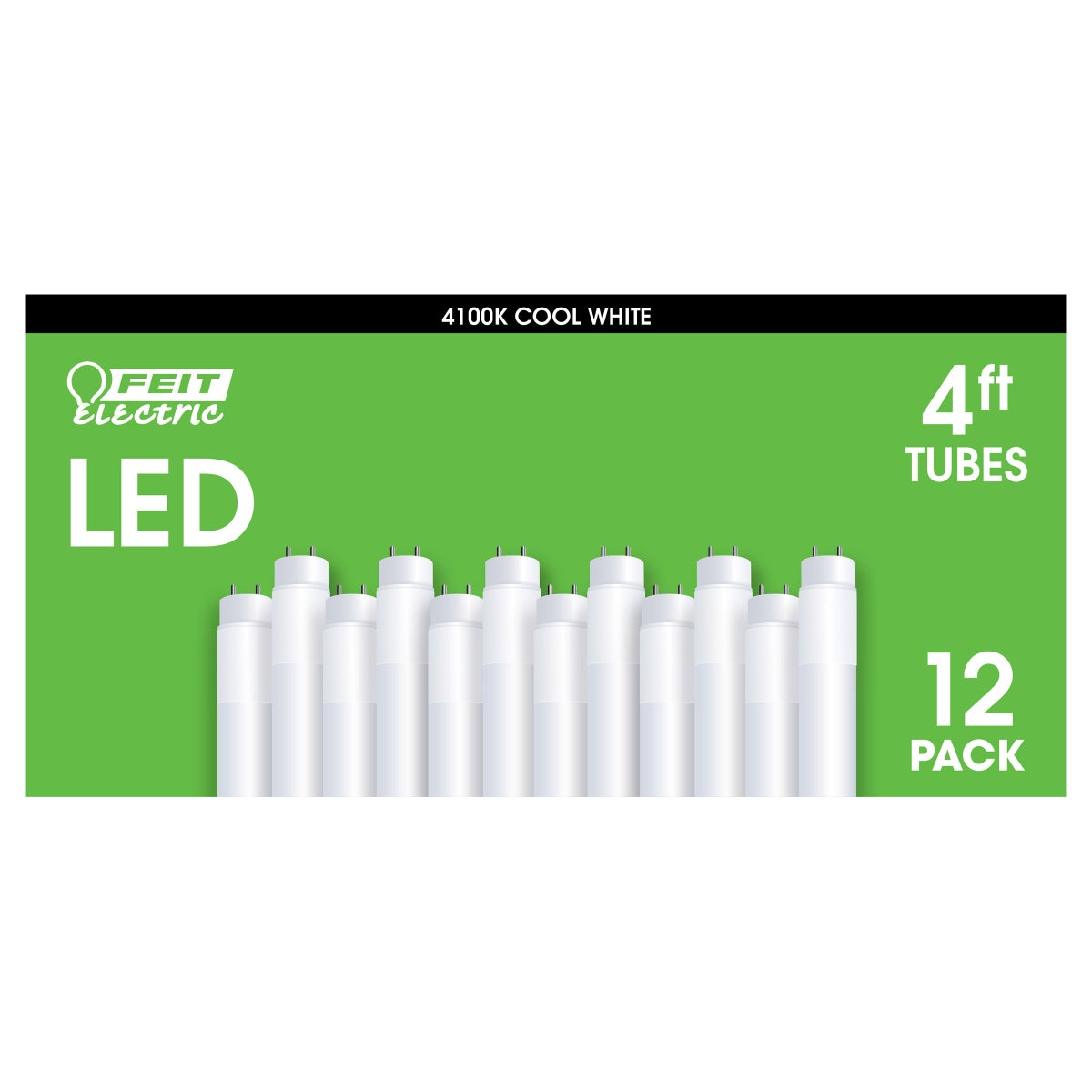Feit Electric LED 4' Replacement Glass Tubes, 12-pack | Costco Feit Electric LED 4' Replacement Glass Tubes, 12-pack | Costco