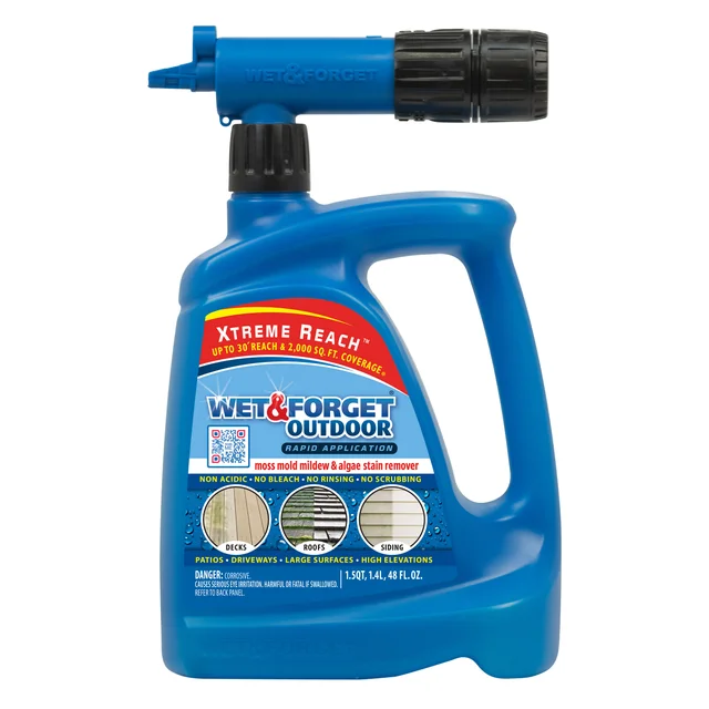 WET & FORGET 68OZ OUTDOOR HOSE END MOSS MOLD MILDEW