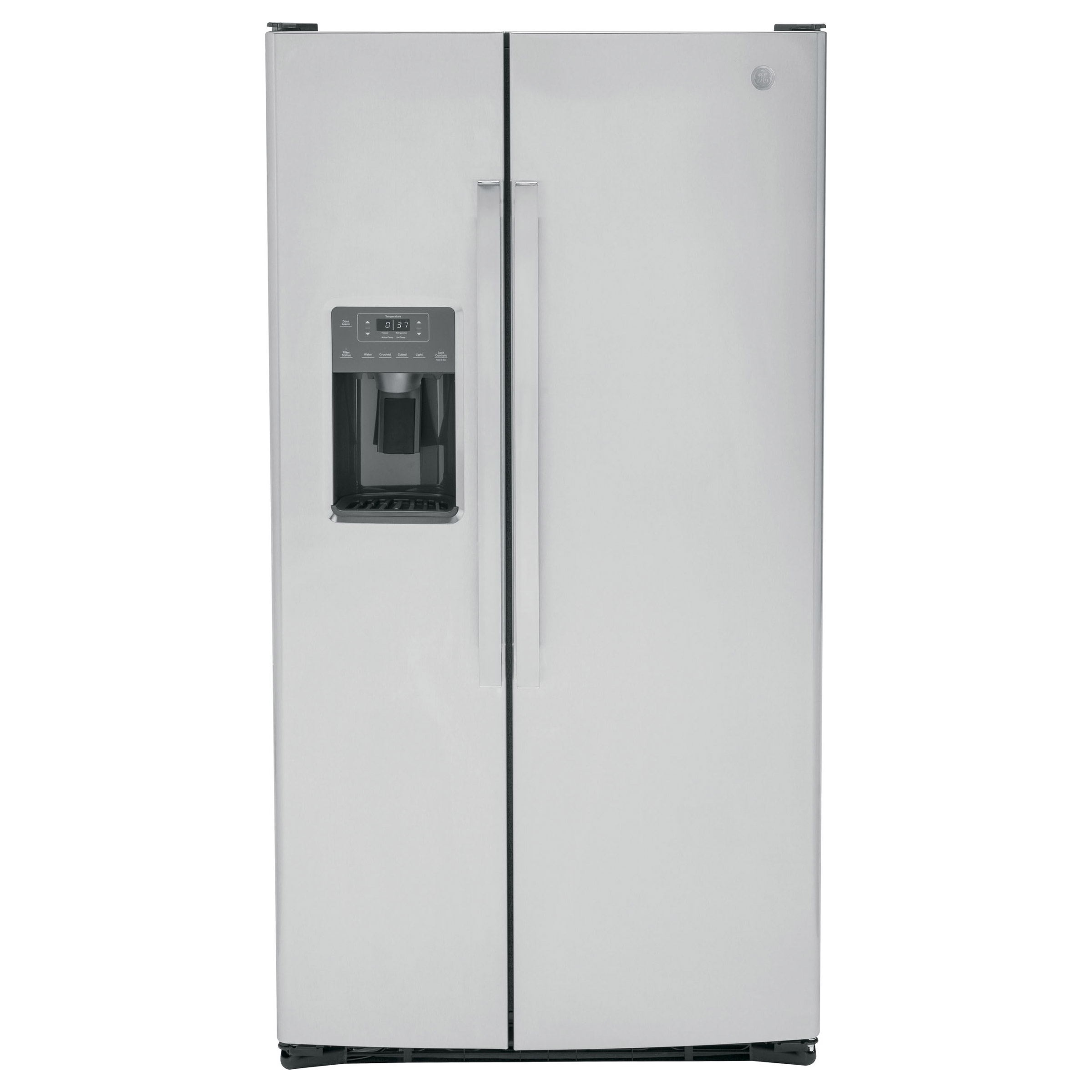 GE 25.3 cu. ft. Side-By-Side Refrigerator with External Dispenser