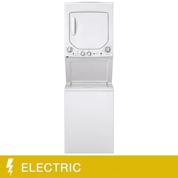 GE Unitized Spacemaker 2.3 cu. ft. Washer and 4.4 cu. ft GE Unitized Spacemaker 2.3 cu. ft. Washer and 4.4 cu. ft