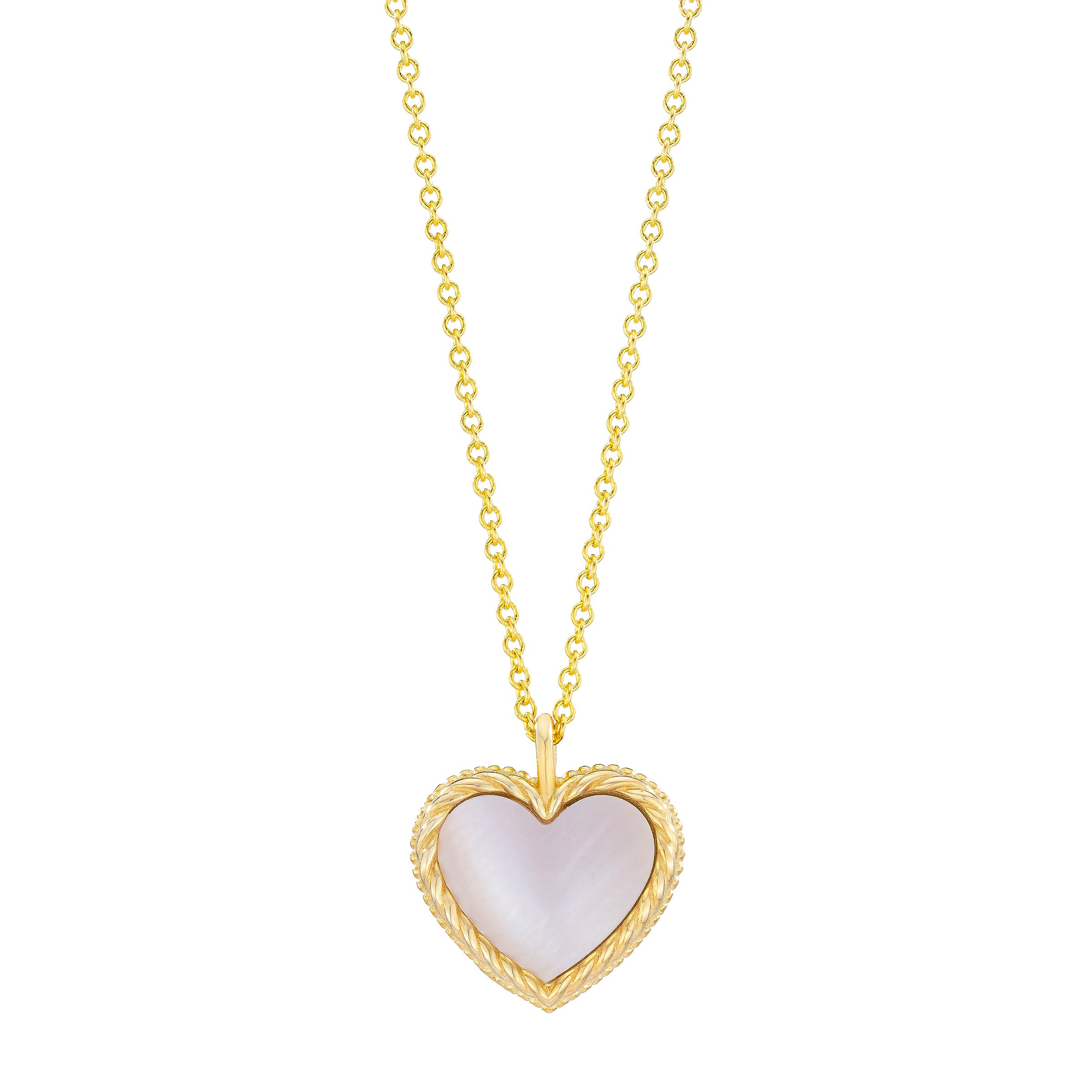 Heart Shaped Mother Of Pearl Pendant | Costco