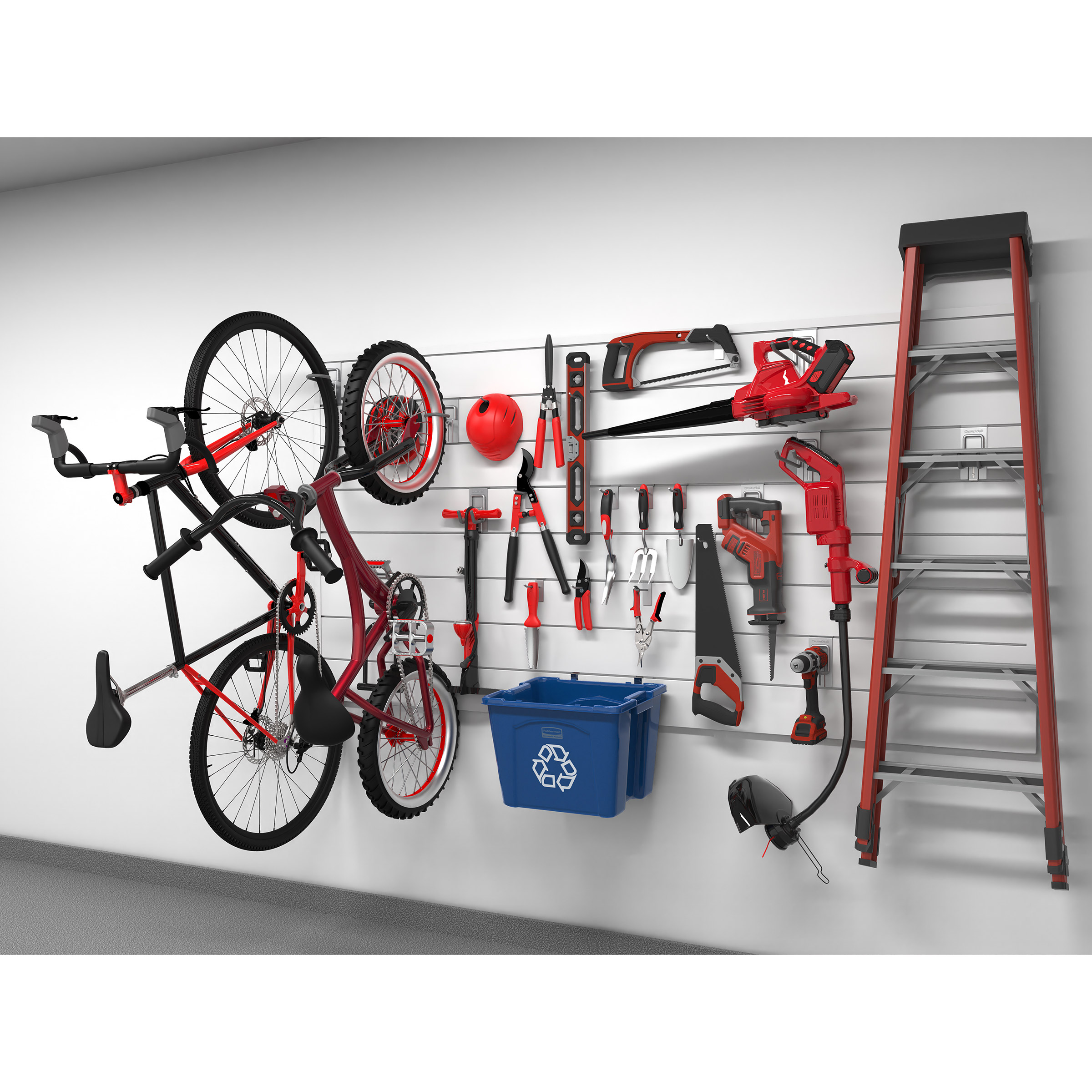 CrownWall Slatwall Select Organization Wall Panel Bundle