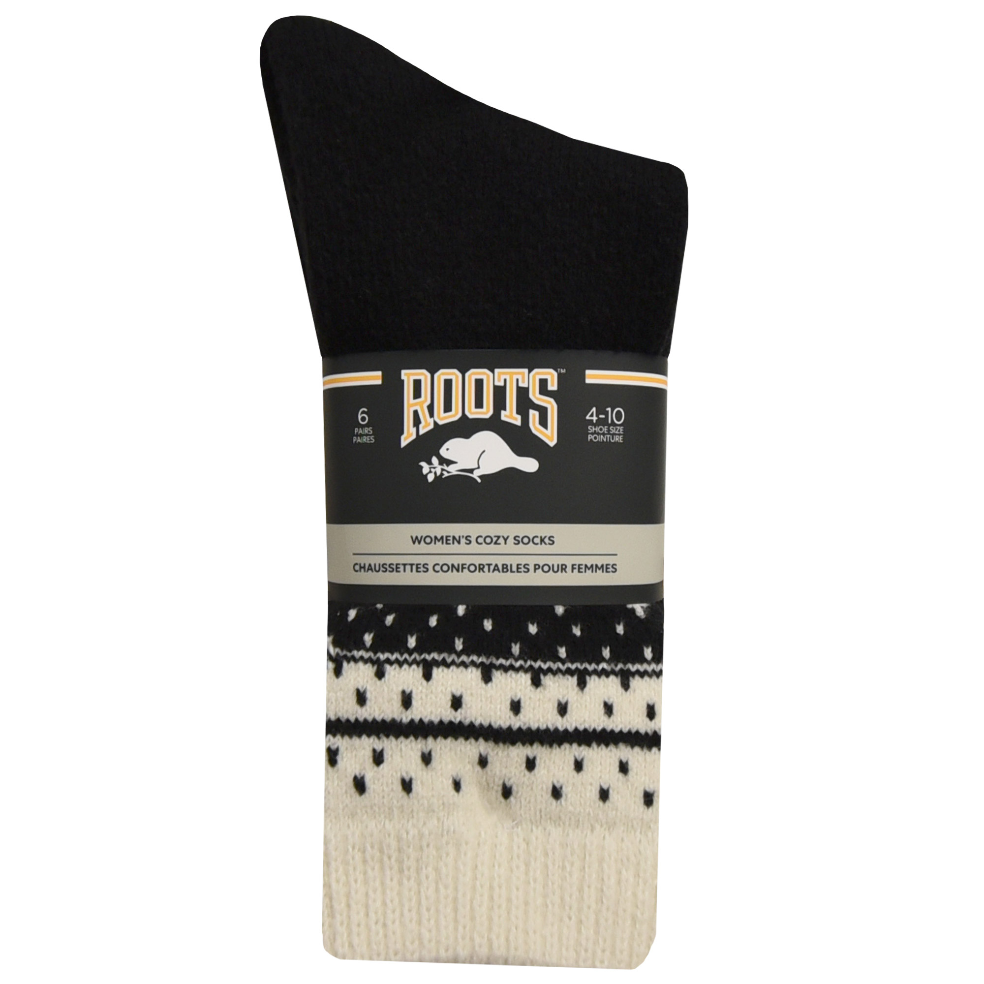 Roots Women’s Cozy Sock, 6-pairs