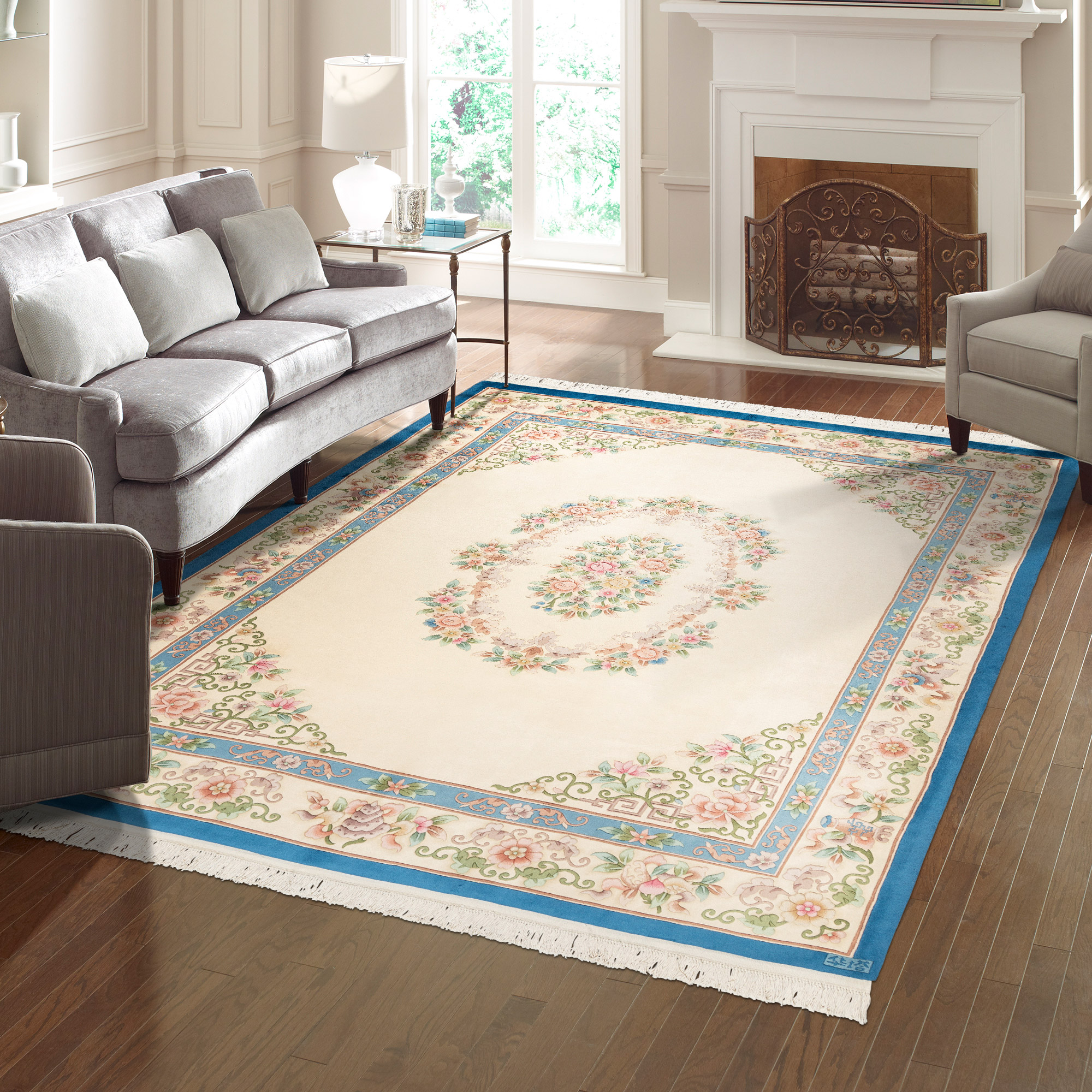 Pagoda Hand Knotted Rug Collection  Bennet