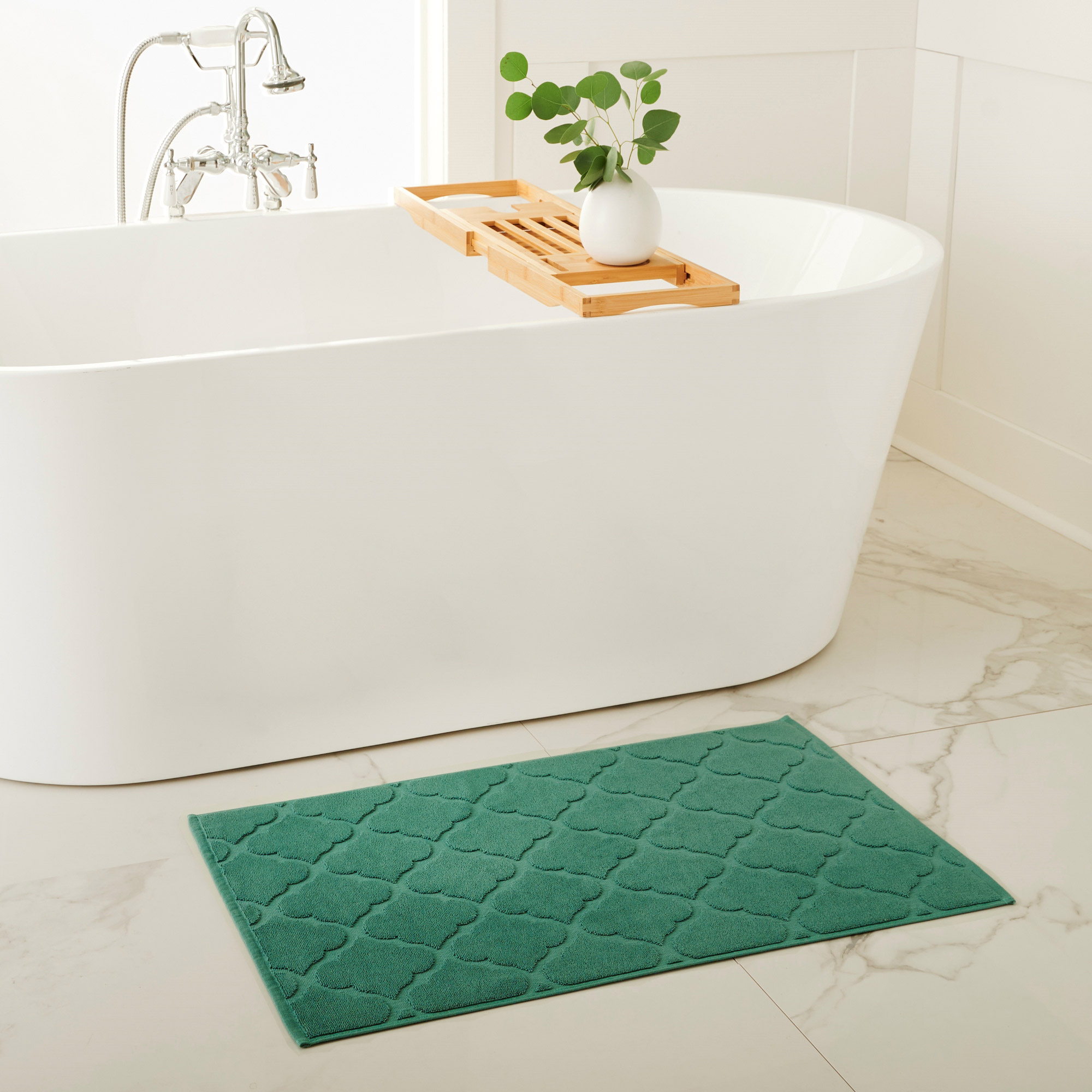 WelHome Geometric Tub Mats  2-pack