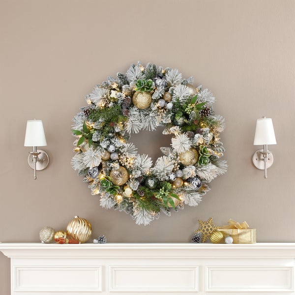 MILK X SODA XMAS WREATH HAIR CLIP GOLD MILK X SODA XMAS WREATH HAIR CLIP GOLD