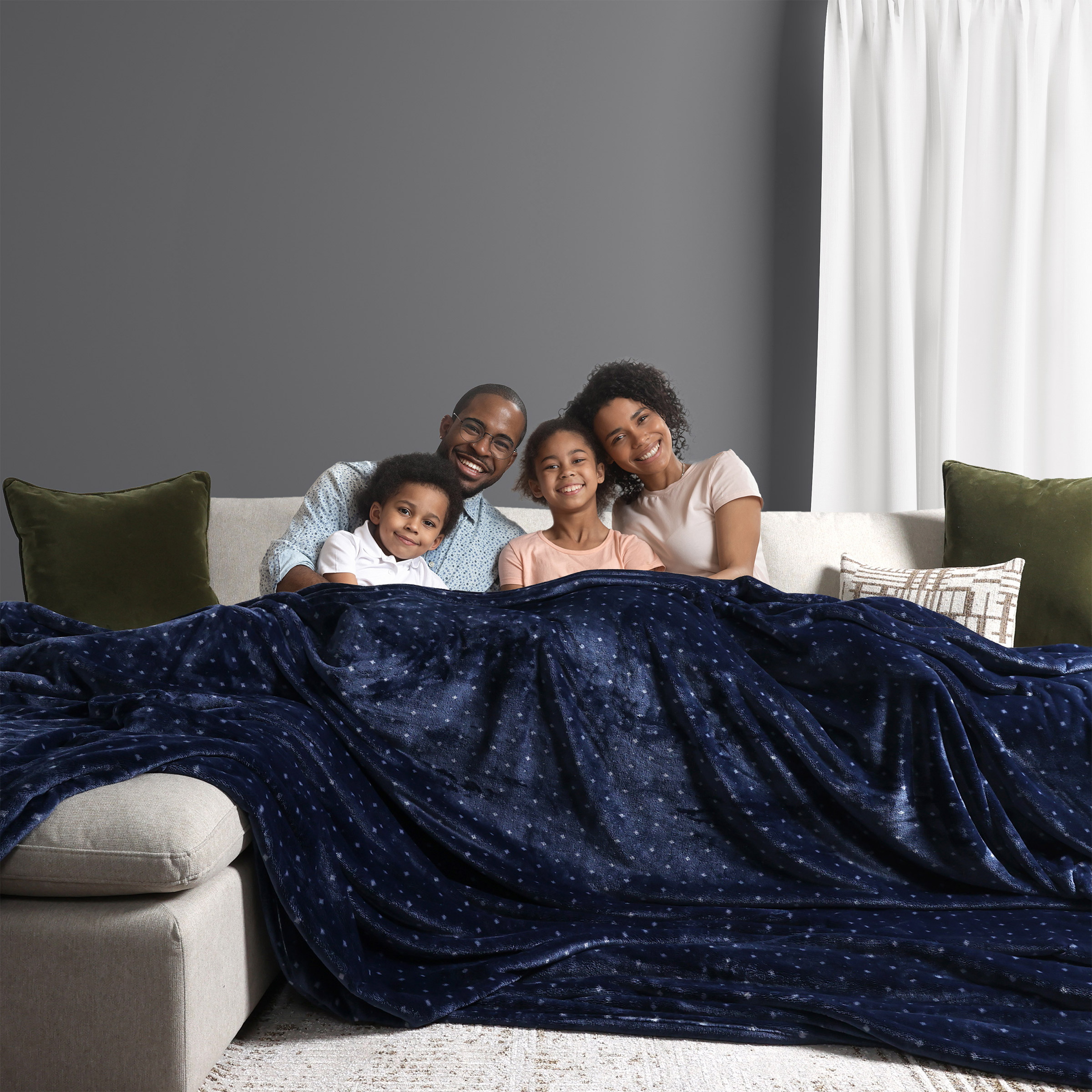 Life Comfort 10 Foot Wide Family Blanket
