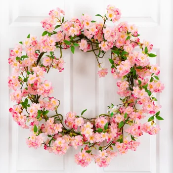 Faux 30” Cherry Blossom Wreath | Costco Faux 30” Cherry Blossom Wreath | Costco