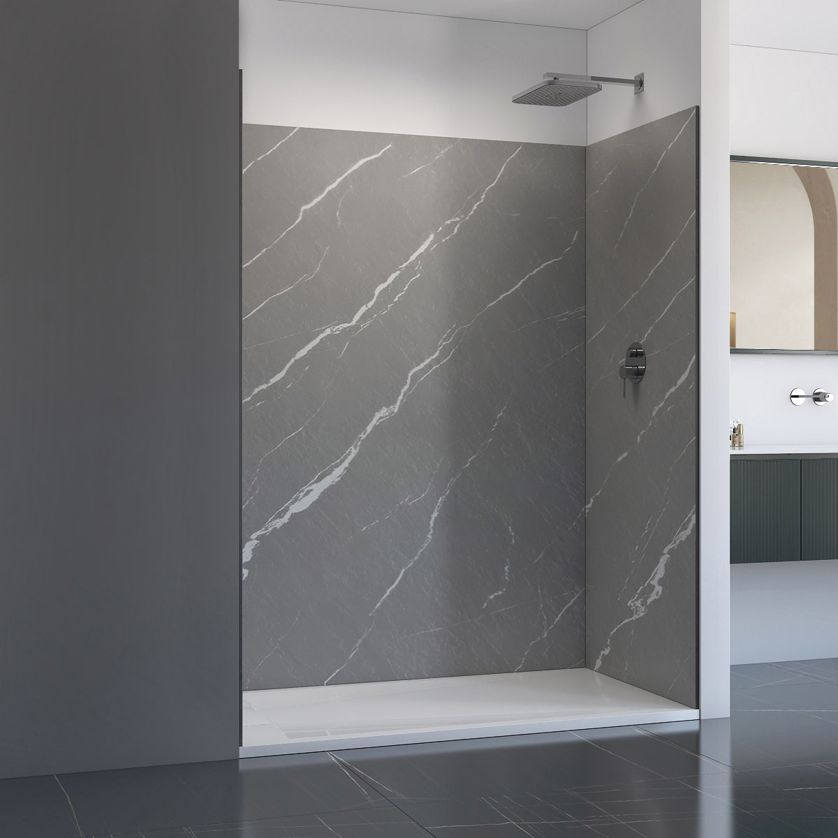 Appollo Adriana Alcove Shower Walls