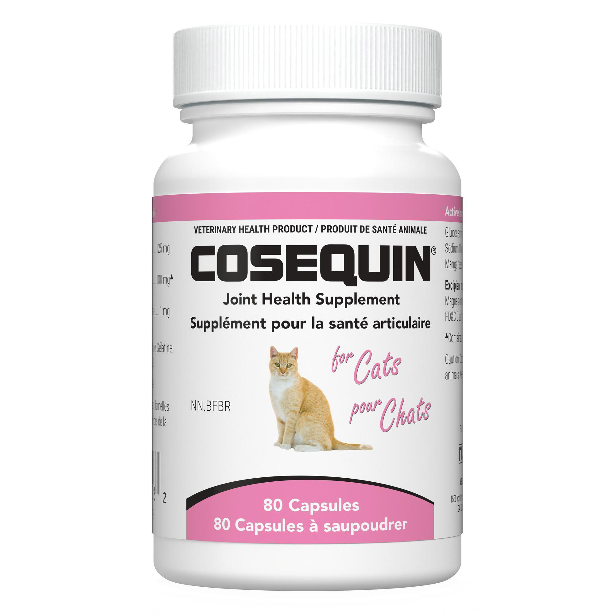 Cosequin for Cats Joint Health Supplement, 80 Sprinkle Capsules