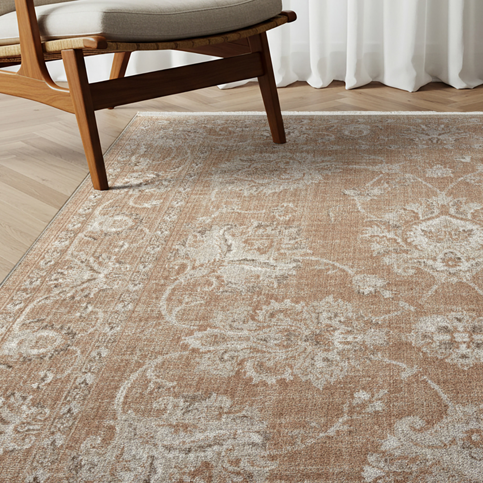 Berkshire Area Rug Collection, Lazare Terracotta | Costco