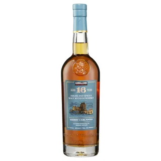 KIRKLAND SIGNATURE 16Y HIGHLAND SINGLE SCOTLAND 750ML