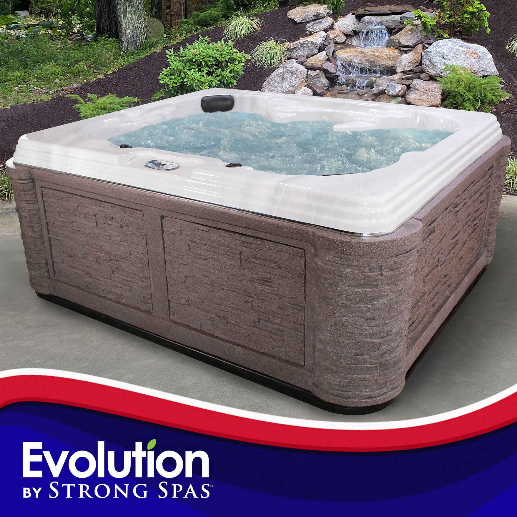 Evolution by Strong Spas Sedona 50-jet  5-person Acrylic Spa