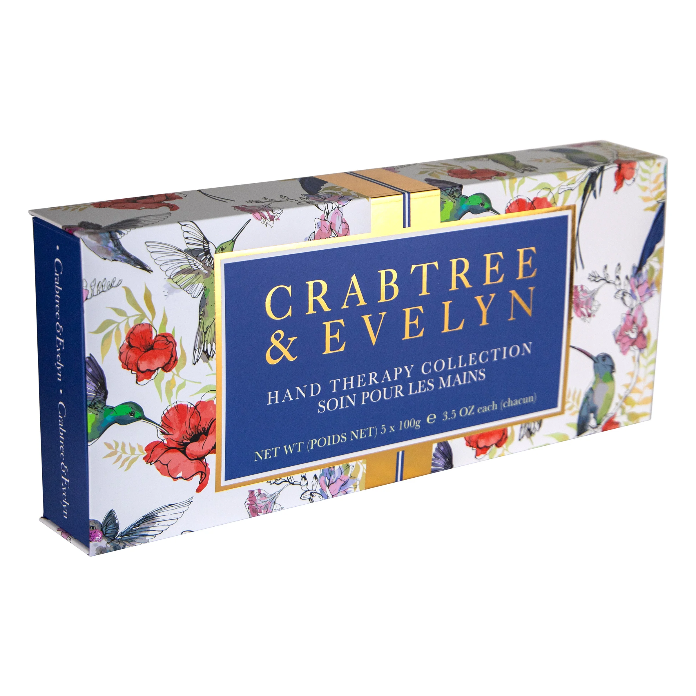 Crabtree & Evelyn Hand Therapy Magnetic Box Set, 5 x 100 g | Costco